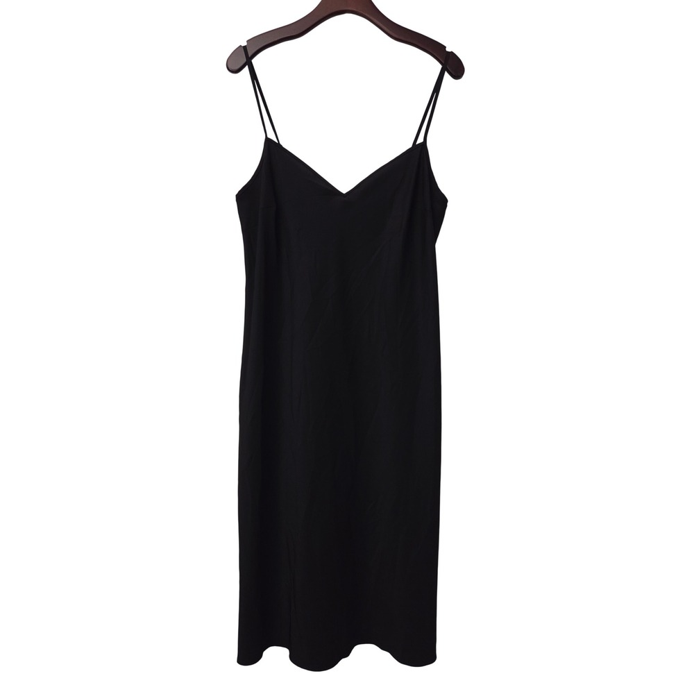 Unbranded Slip‎ for Dress V-Neck Adjustable Strap Womens Medium? NWOT Black